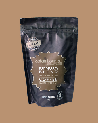 Safari lounge - Espresso Blend Dark Roast Fine Grind 375g