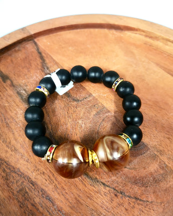 Black Beaded bracelets